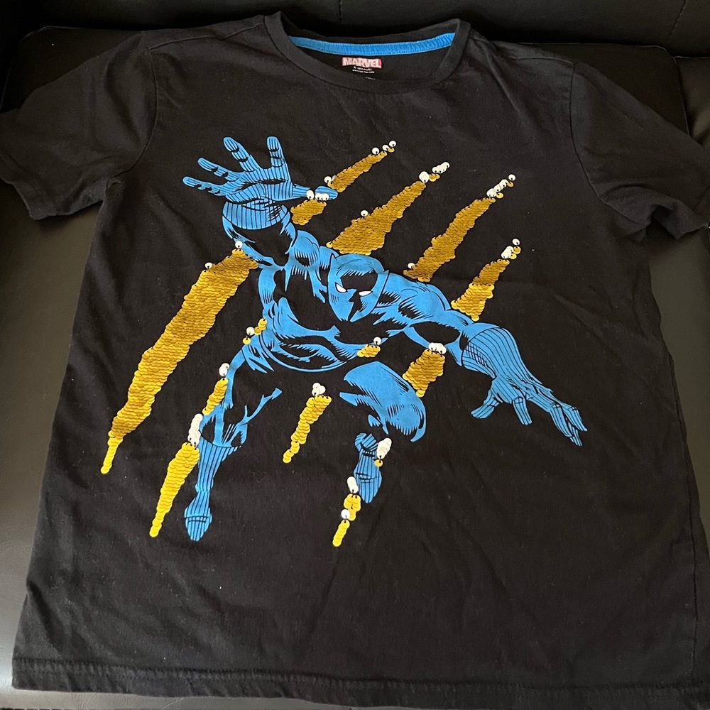 Boys Marvel Black Panther Graphic T-Shirt